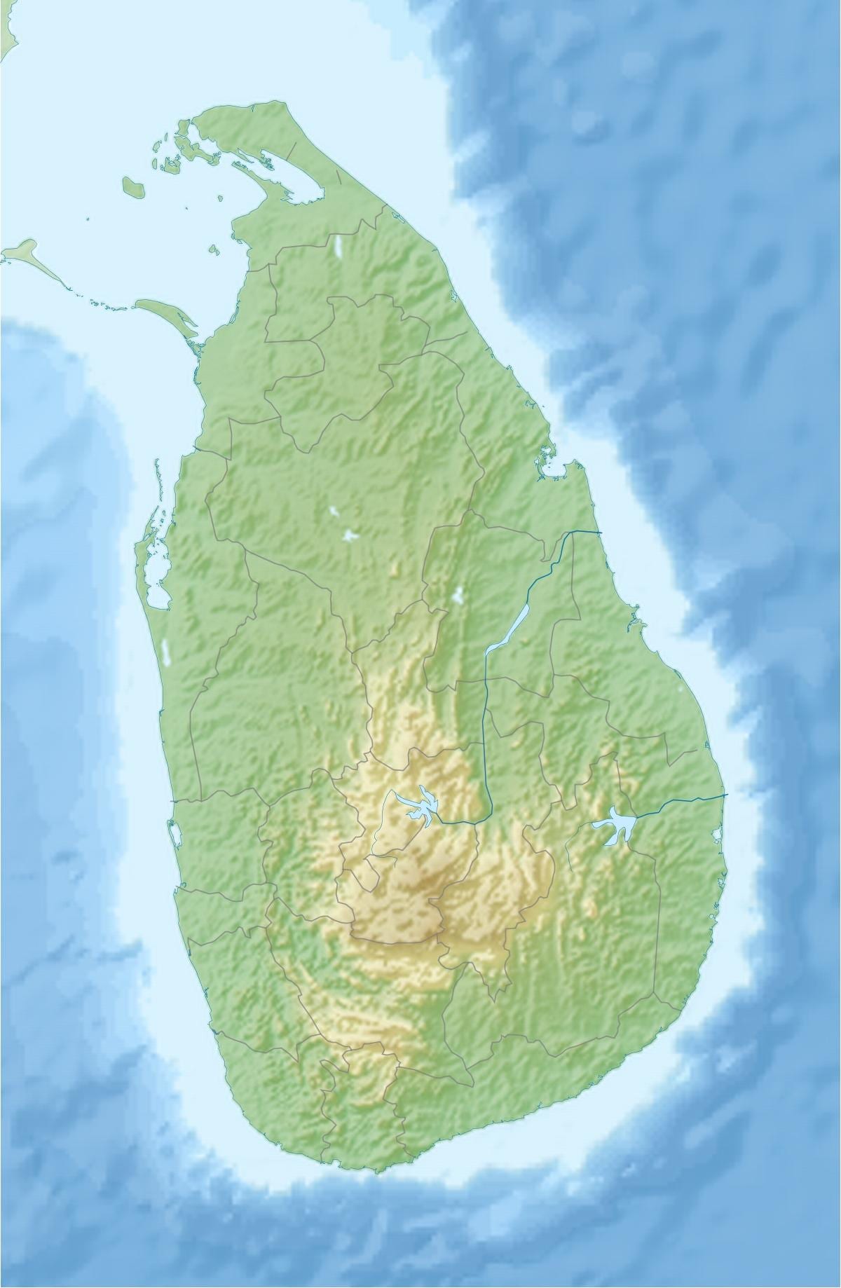 bản đồ của trái đất bản đồ Sri Lanka