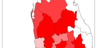 Sri Lanka dân bản đồ
