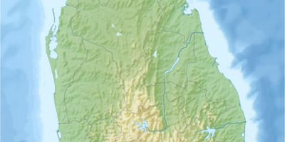 Bản đồ của trái đất bản đồ Sri Lanka